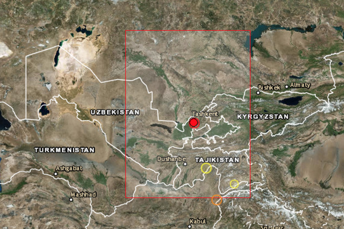 Землетрясение в Ташкенте