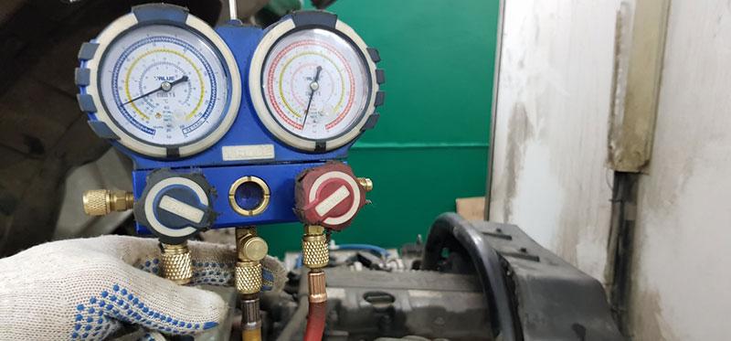 Заправка авторефрижераторов