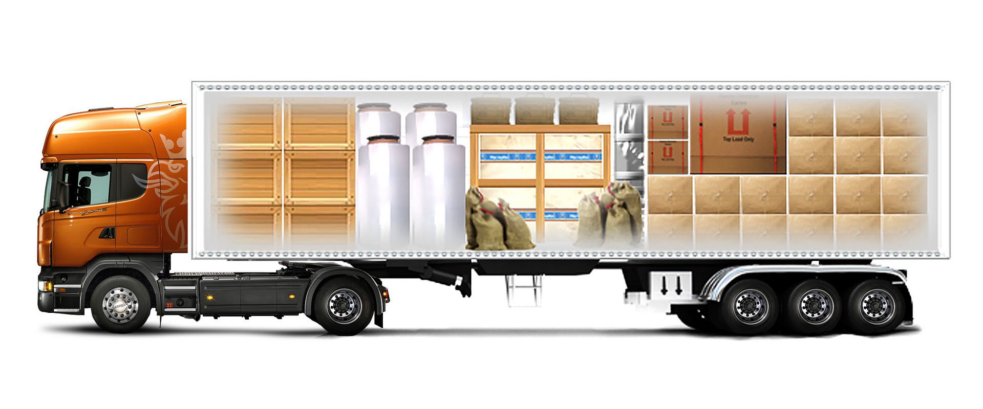 Доставка автомобилями грузов из Франции