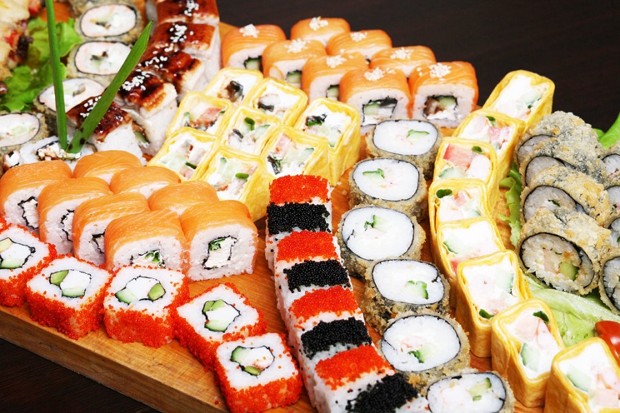 Роллы на любой вкус в Караганде