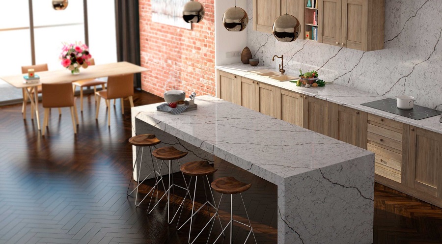 Столы из искусственного камня: плюсы и минусы