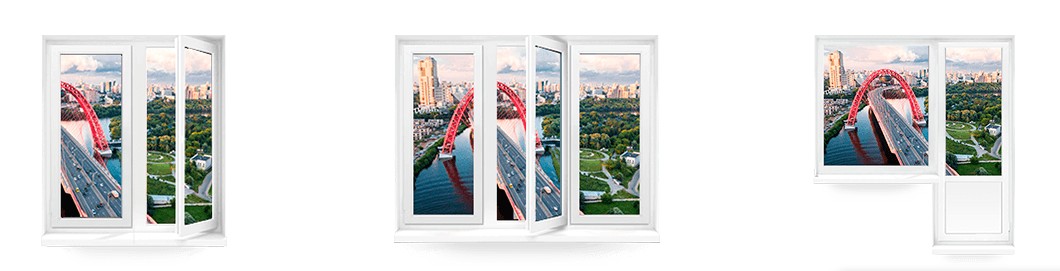 Комплексное остекление окон и балконов