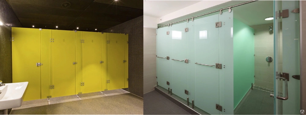 Зачем нужны сантехнические перегородки и какими они бывают