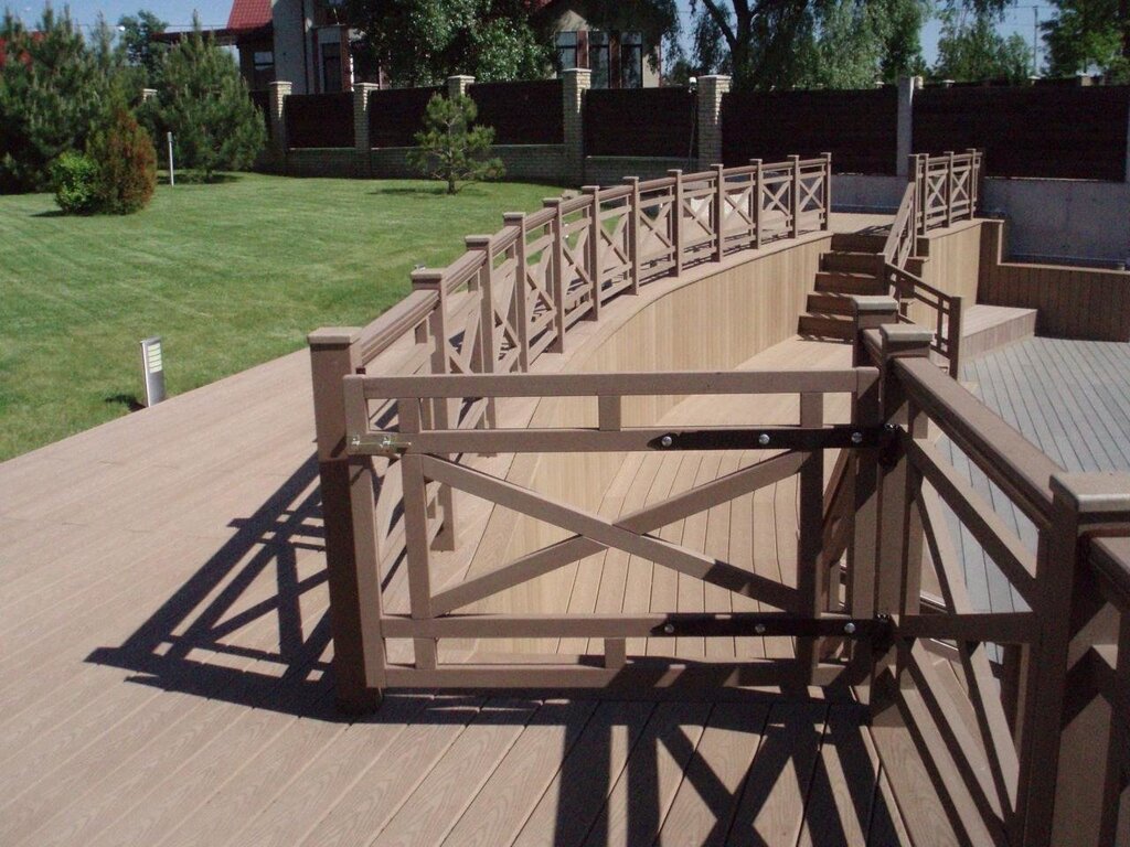 Где применяют изделия из древесно-полимерного композита