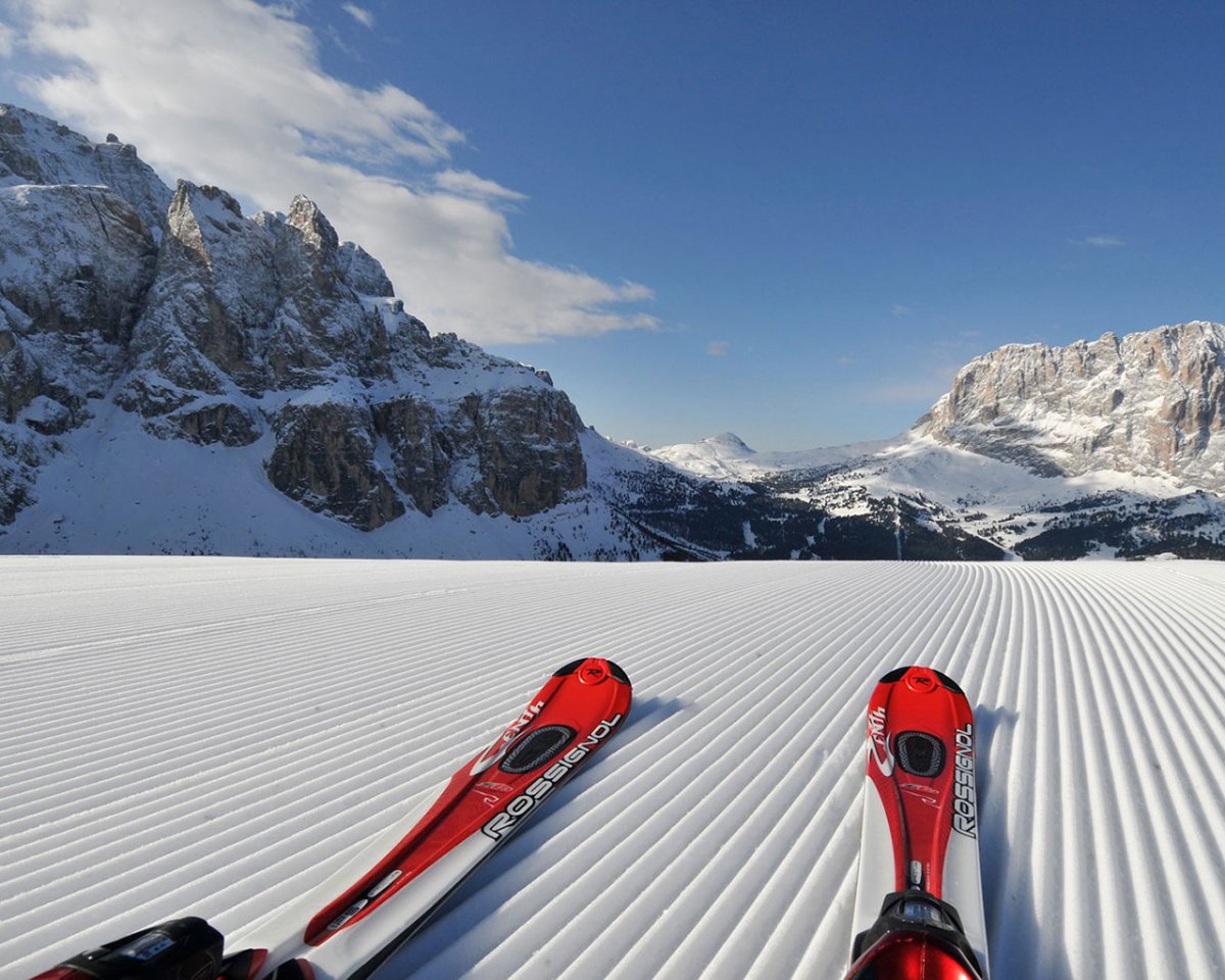 Как научиться кататься на горных лыжах?