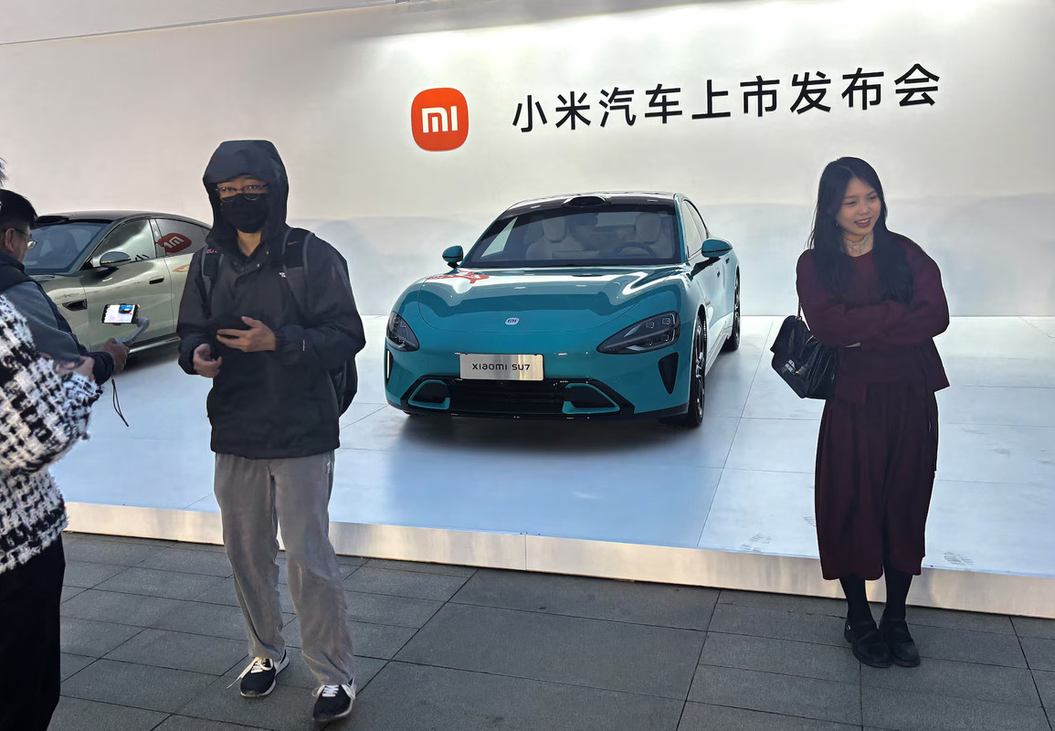 Xiaomi бросает вызов Tesla новый электрокар за $29,870