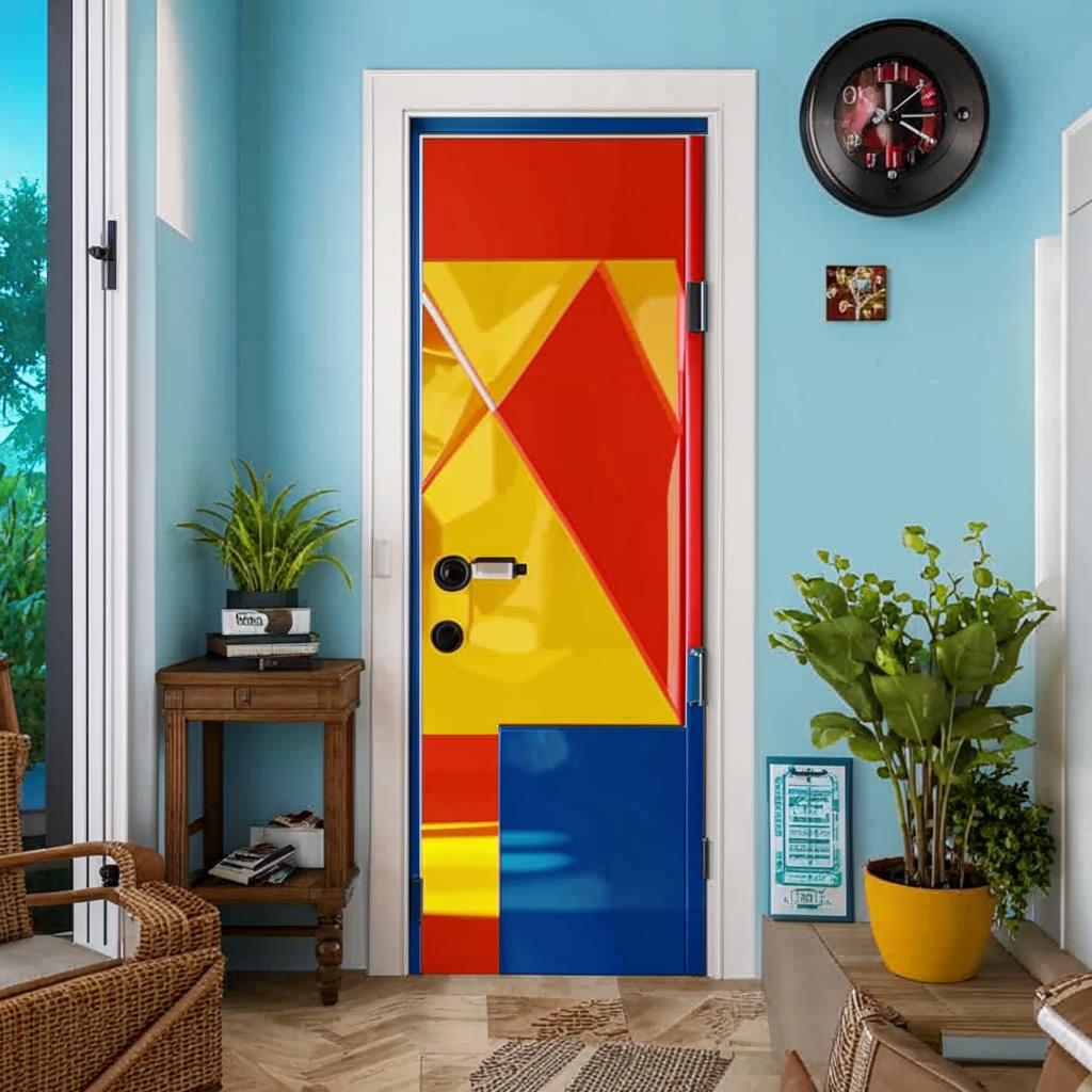 Двери с эмалью - эстетика и функциональность в интерьере