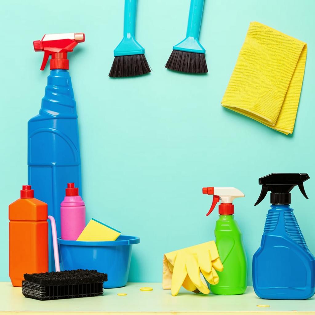 Виды инвентаря для уборки