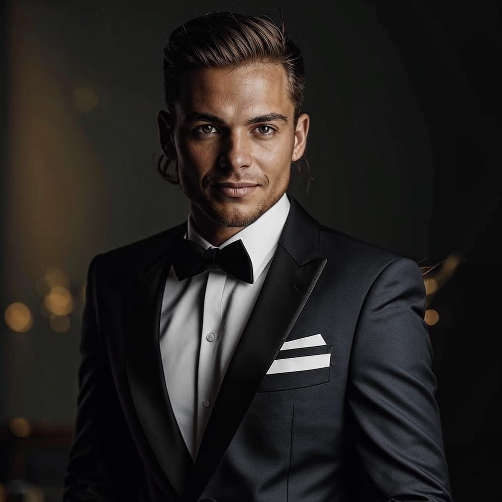 Мужской смокинг - универсальный образ для изысканных вечеров