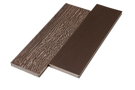 Полнотелая доска из ДПК и ее использование