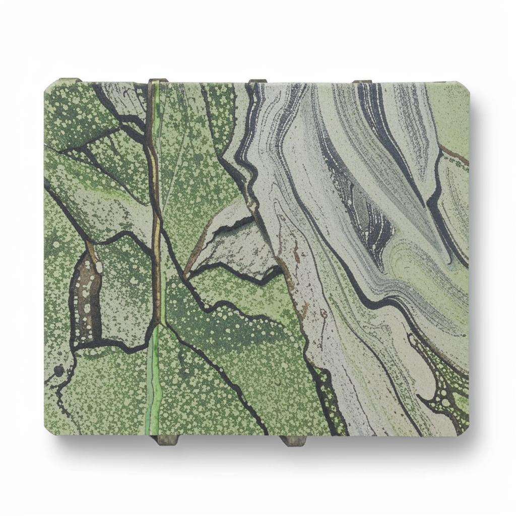 Термообработанная гранитная плита и ее применение