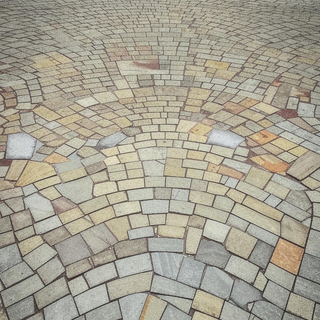 Этапы и принципы укладки гранитной брусчатки