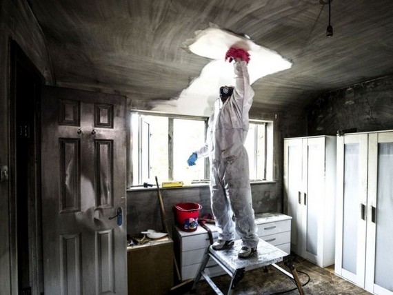 Особенности уборки склада после пожара