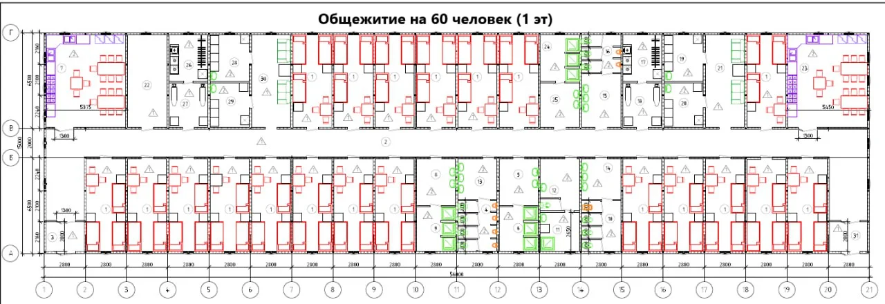 Процесс монтажа модульных зданий
