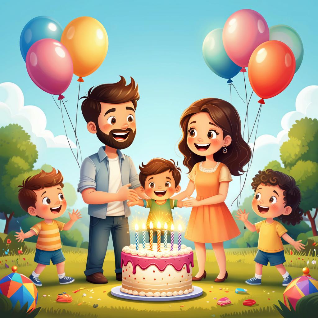 детский день рождения