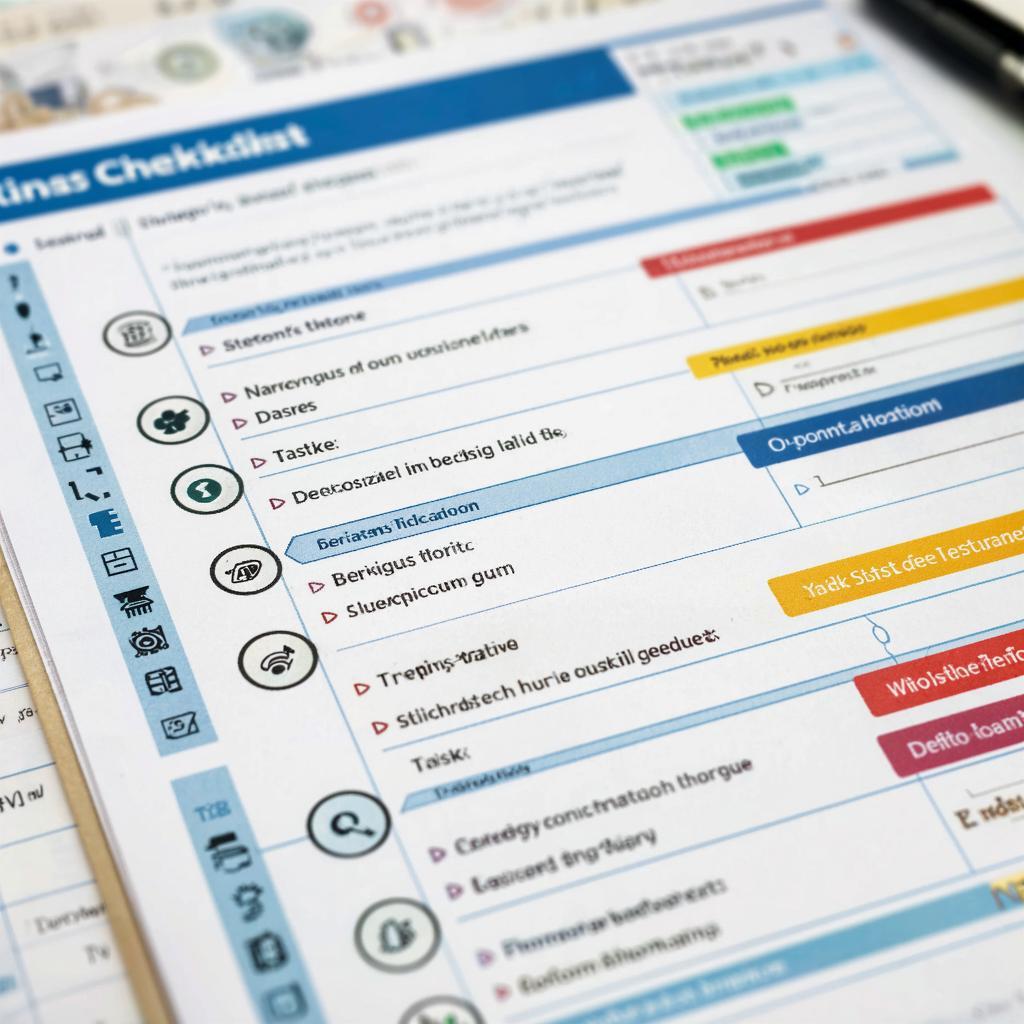 Правила составления чек листов