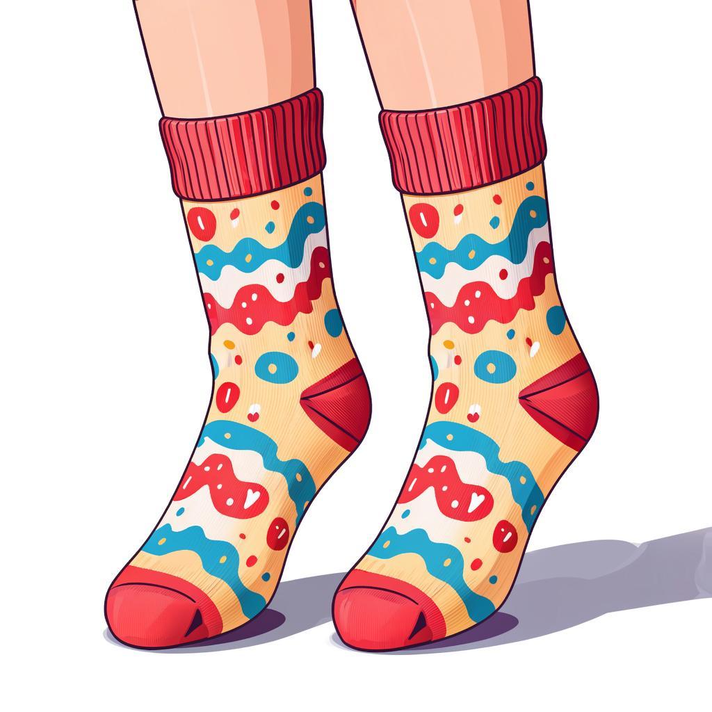 Что можно нанести на носки? Обзор форматов печати и дизайна