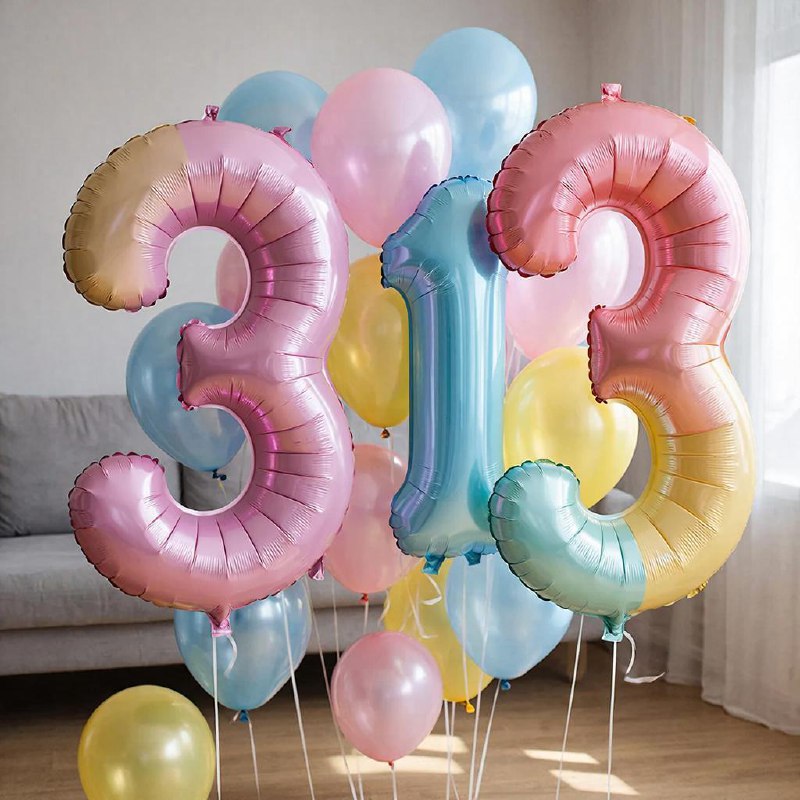 Как украсить праздник яркими шарами