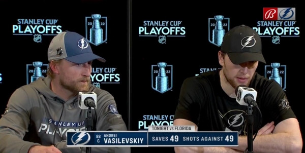 «Тампа» переехала лучшую команду НХЛ: толстый талисман забил победный гол, Василевский поймал вообще все