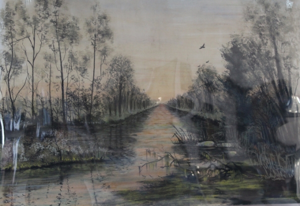 Грозных тигров рисует художник из Ордынского района