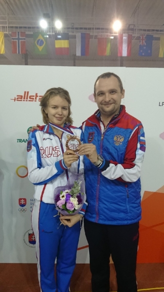 Ростовская шпажистка Евгения Жаркова вернулась из Словакии с &laquo;бронзой&raquo; 