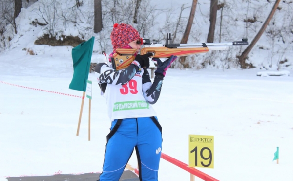 Биатлонисты впервые соревновались в Ордынском районе