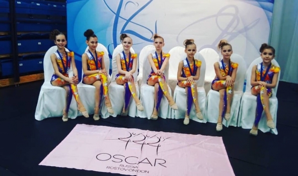 Ростовские гимнастки стали победительницами Открытого чемпионата города Таллин