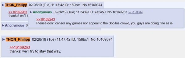 Издатель Darksiders провел конференцию на форуме с рекламой детского порно