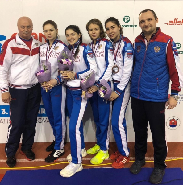 Ростовская шпажистка Евгения Жаркова вернулась из Словакии с &laquo;бронзой&raquo; 