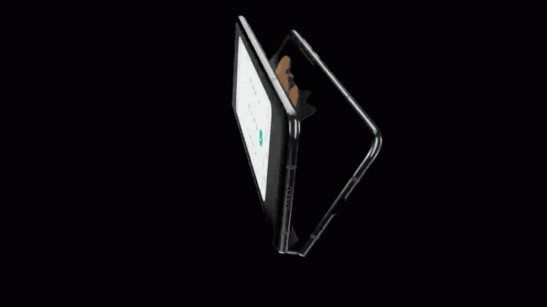 Samsung представил смартфон-трансформер со сгибаемым экраном