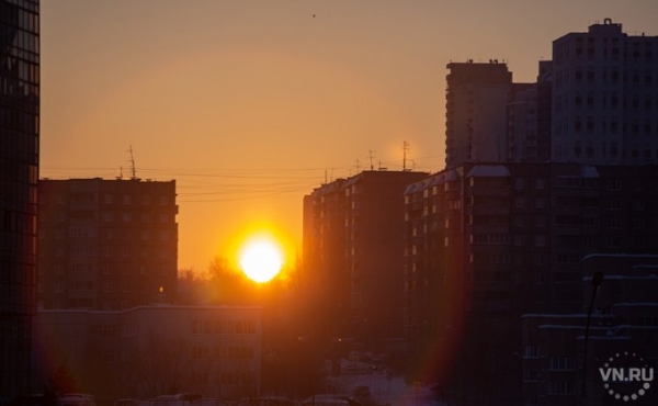 &laquo;Пузырь тепла&raquo; накрыл в февральские морозы Новосибирск