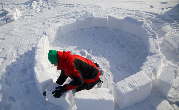 Город эскимосов вырос на Обском водохранилище