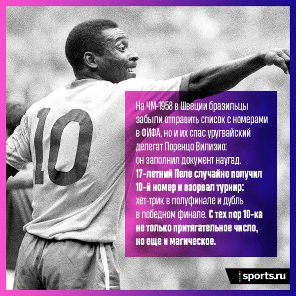 Номера на футболках важнее имен. Игроки берут их в честь кумиров детства и добавляют в названия брендов