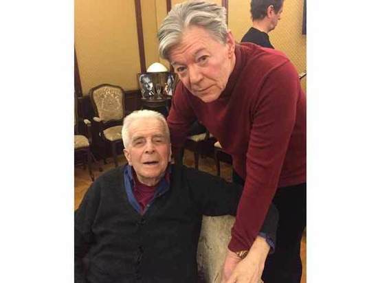 Легенду театра Вахтангова Евгения Федорова поздравили с 95-летием