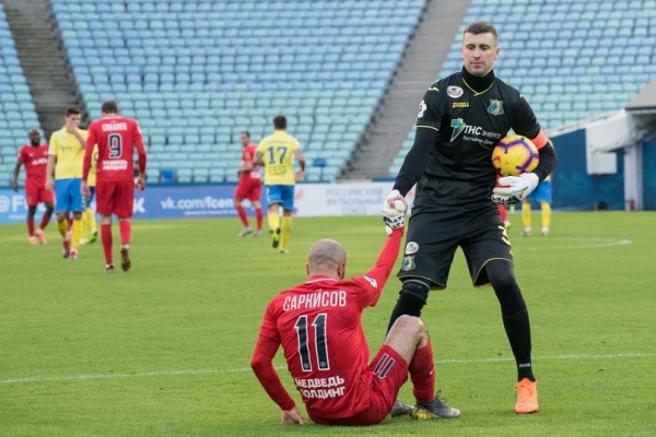 ФК «Енисей» сыграл вничью с «Ростовом»