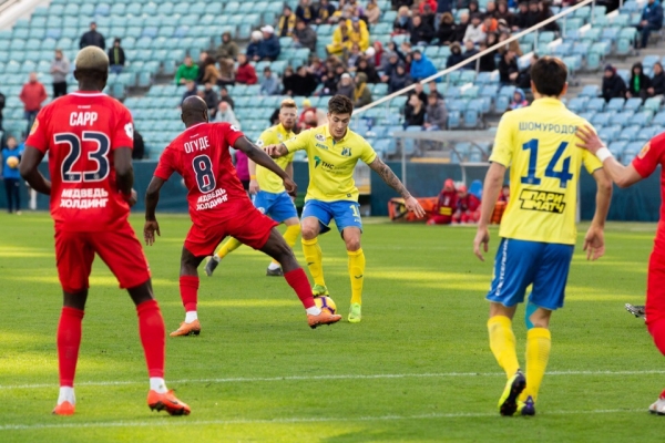 ФК «Ростов» сыграл вничью с «Енисеем»