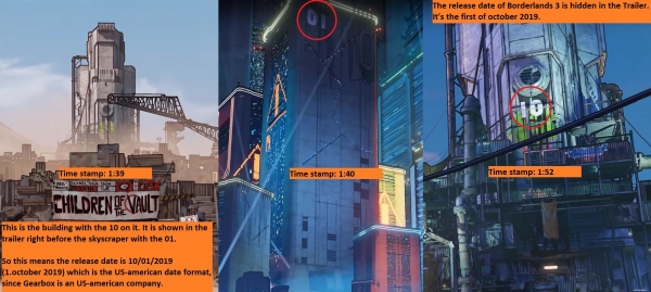 Borderlands 3 выйдет в октябре этого года?