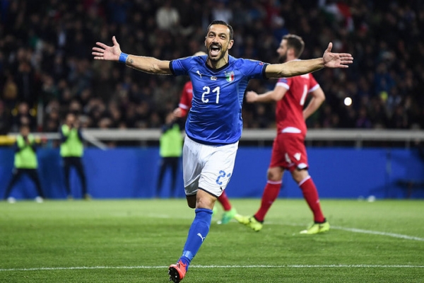 &laquo;Мне 36, но я этого не чувствую&raquo;. Куальярелла &ndash; самый возрастной бомбардир Италии, а рядом забивает юный Кин