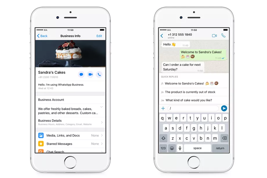 WhatsApp запустил приложение Business для iOS