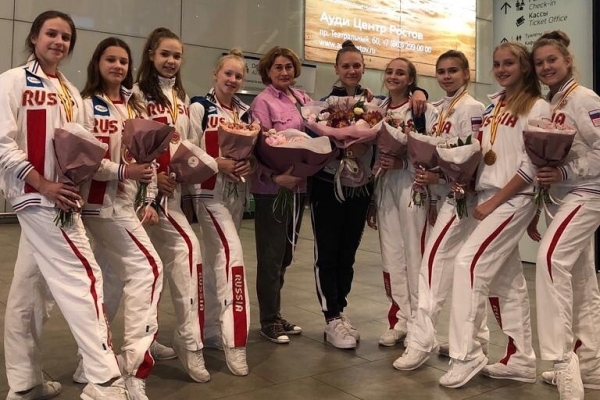 Ростовские гимнастки в числе победителей Первенства мира