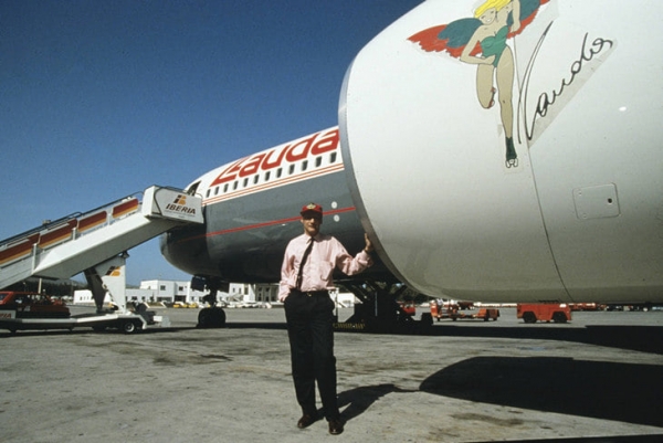 Лауда не только классно гонял: обожал самолеты и прилетал за штурвалом &laquo;Боинга&raquo; в Москву