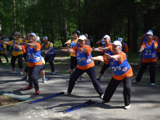 В Иванове ветераны продемонстрировали спортивные навыки