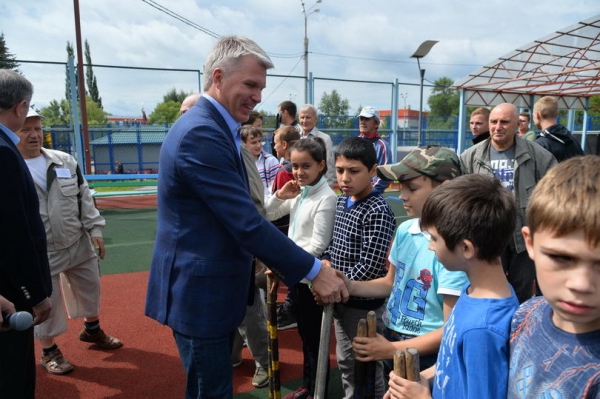 Министр спорта РФ посетил Калужскую область