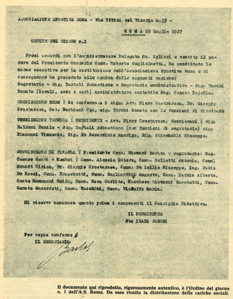 92 года назад соратник Муссолини объединил три римских клуба. Так появилась &laquo;Рома&raquo;