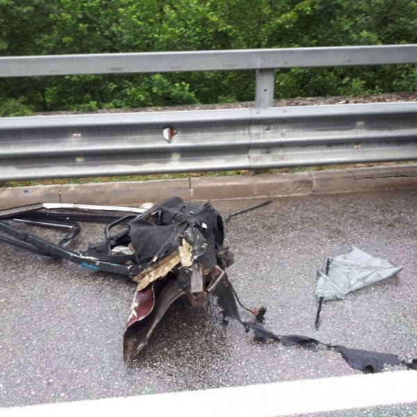 Пять человек погибли на трассе Тамбов - Воронеж при столкновении двух микроавтобусов