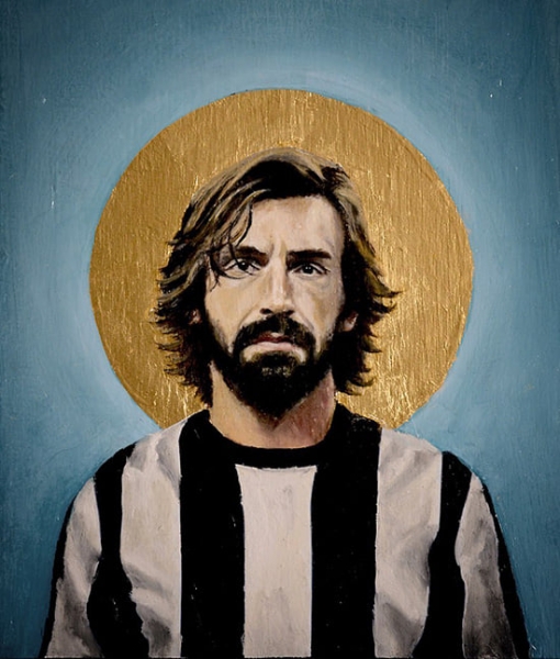 Дзюбе подарили икону с его портретом &ndash; игрок сказал, что это Святой Дзюбинатор