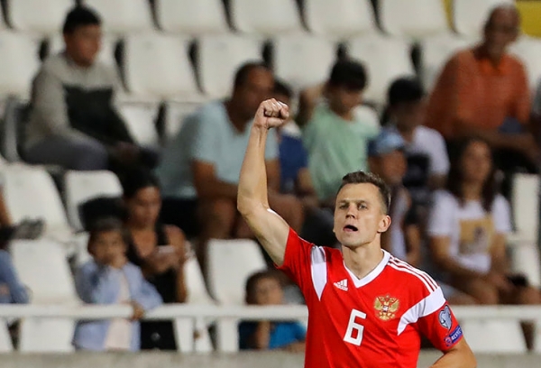 Россия разнесла Кипр. 5 голов, которые вывели сборную на Евро