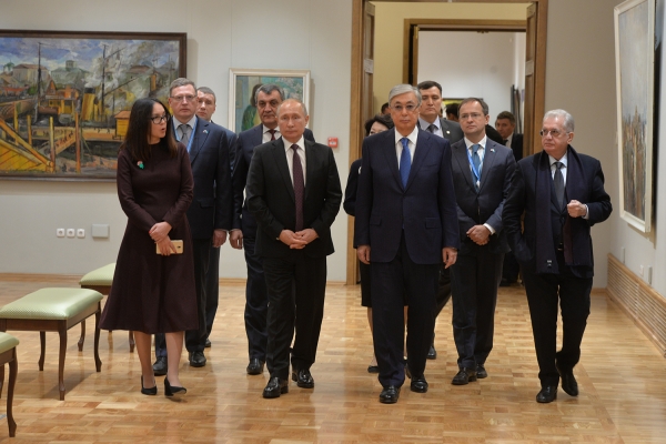 Путин приехал в омский «Эрмитаж»