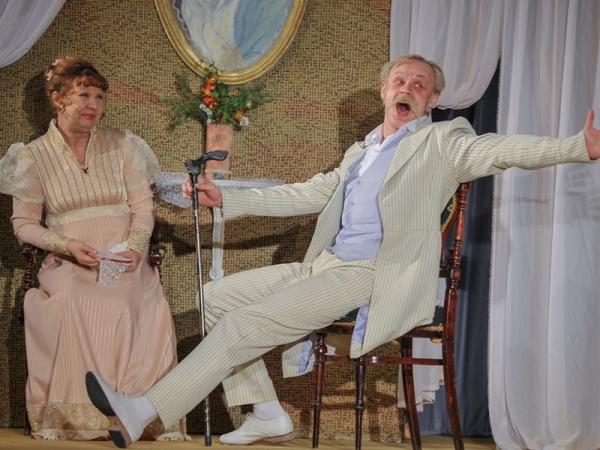 Бенефис актрисы драматического театра «Галёрка» Валентины Киселёвой