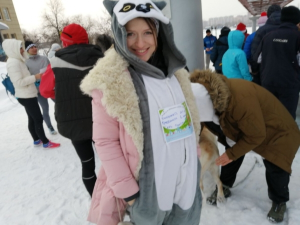 Непьющие новосибирцы пробежали два километра утром 1 января